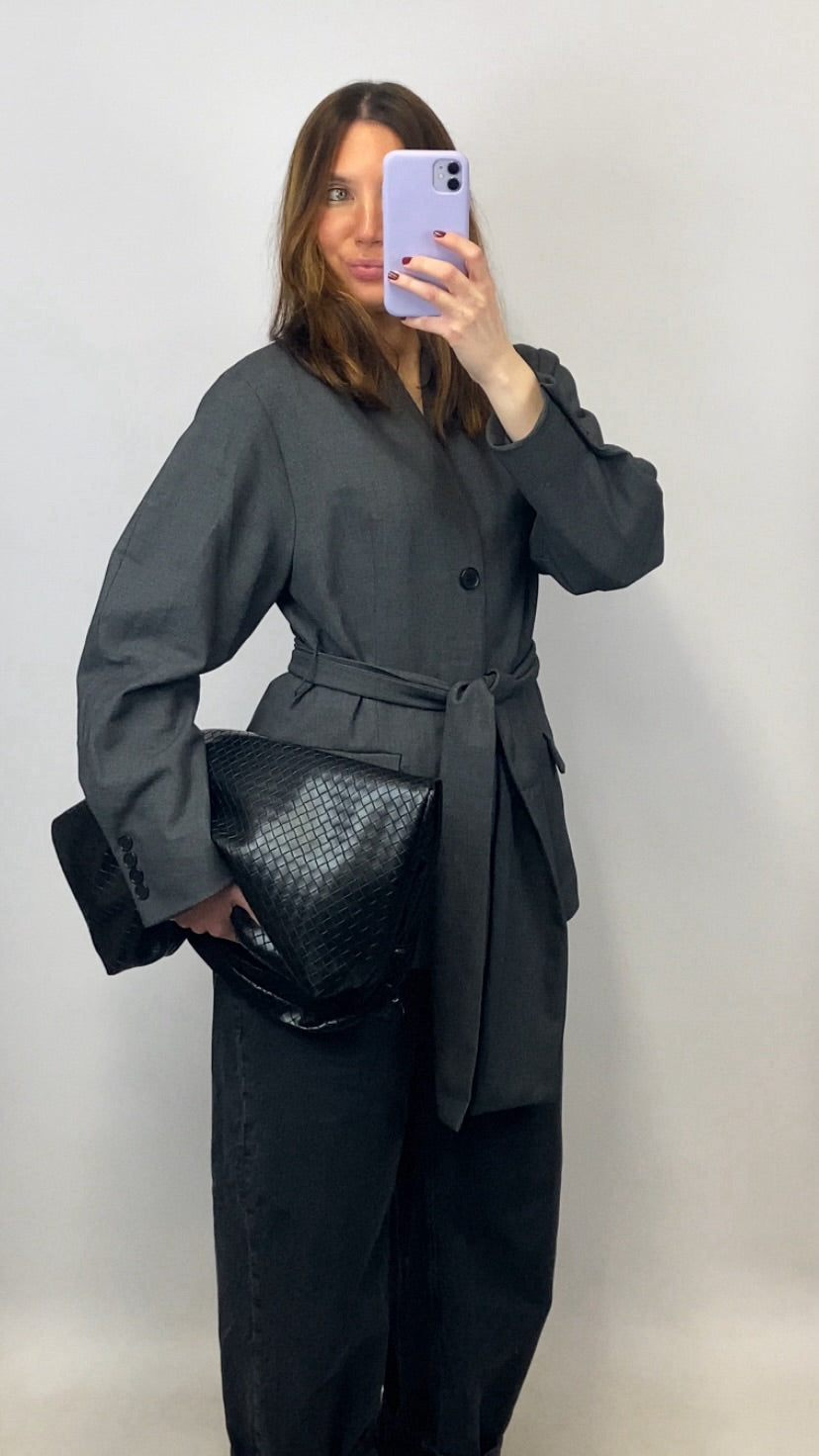Blazer Kimono gris