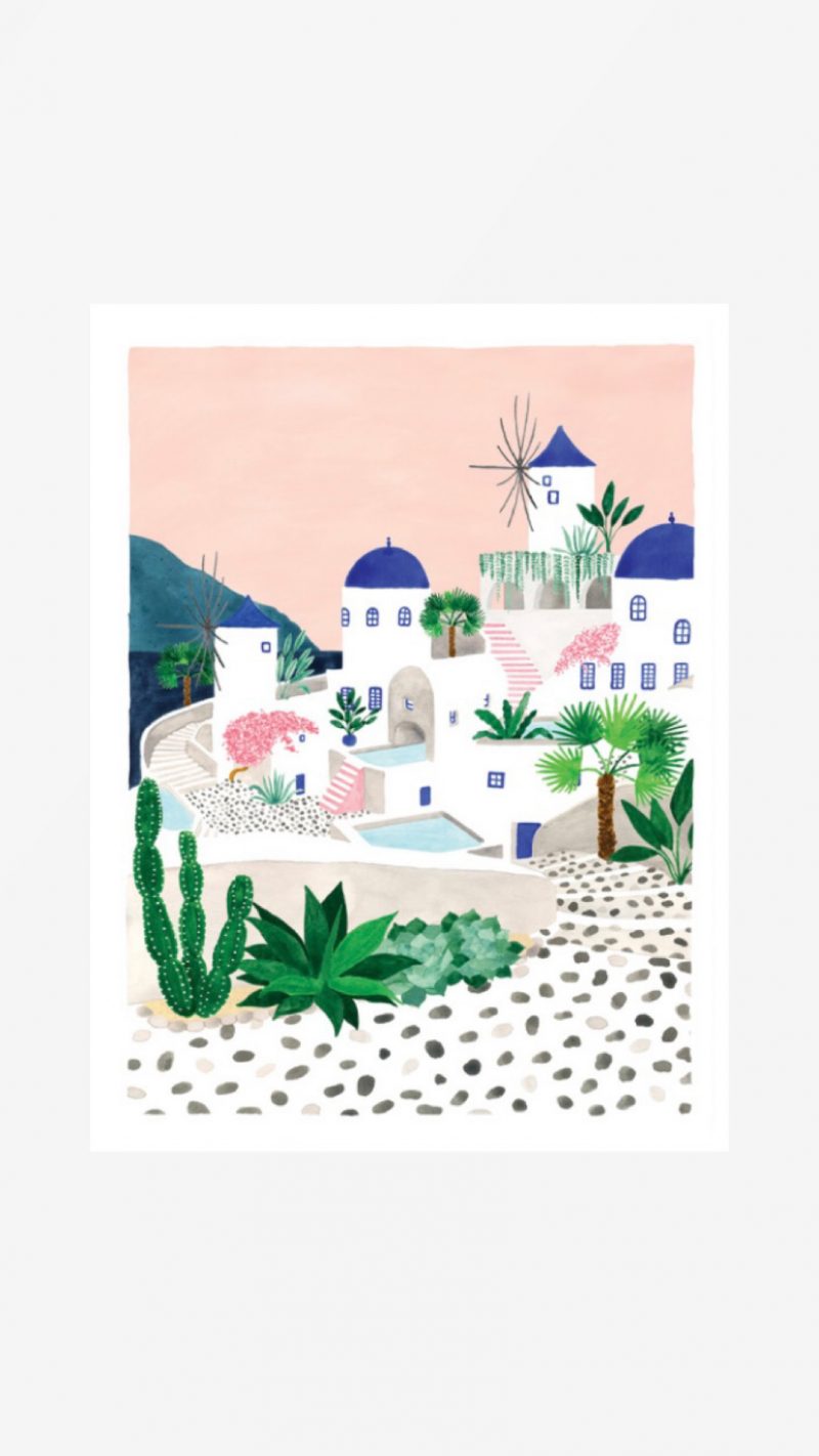 Illustration Santorin