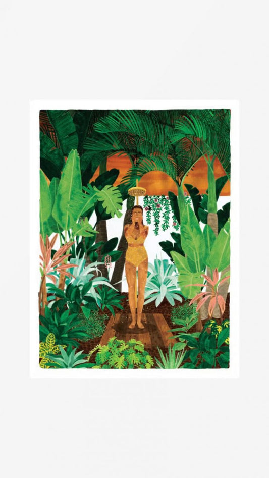 Illustration Douche d’été