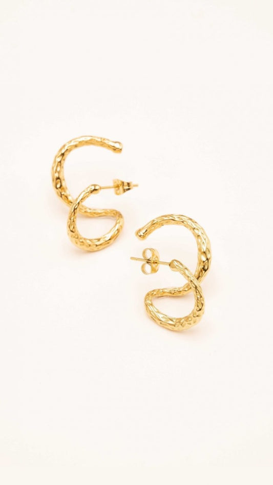 Boucles | Manchettes d’oreilles Clélia Dorées