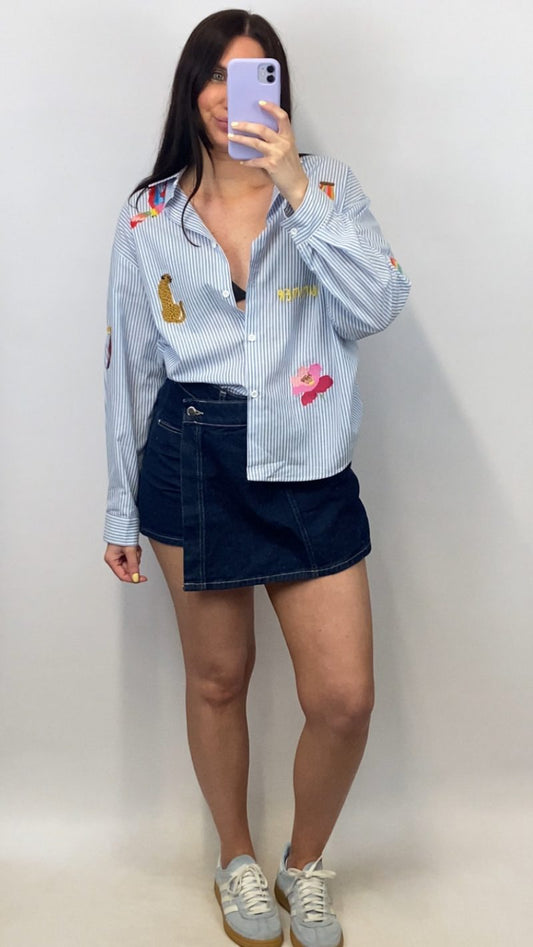 Chemise Jungle Bloom