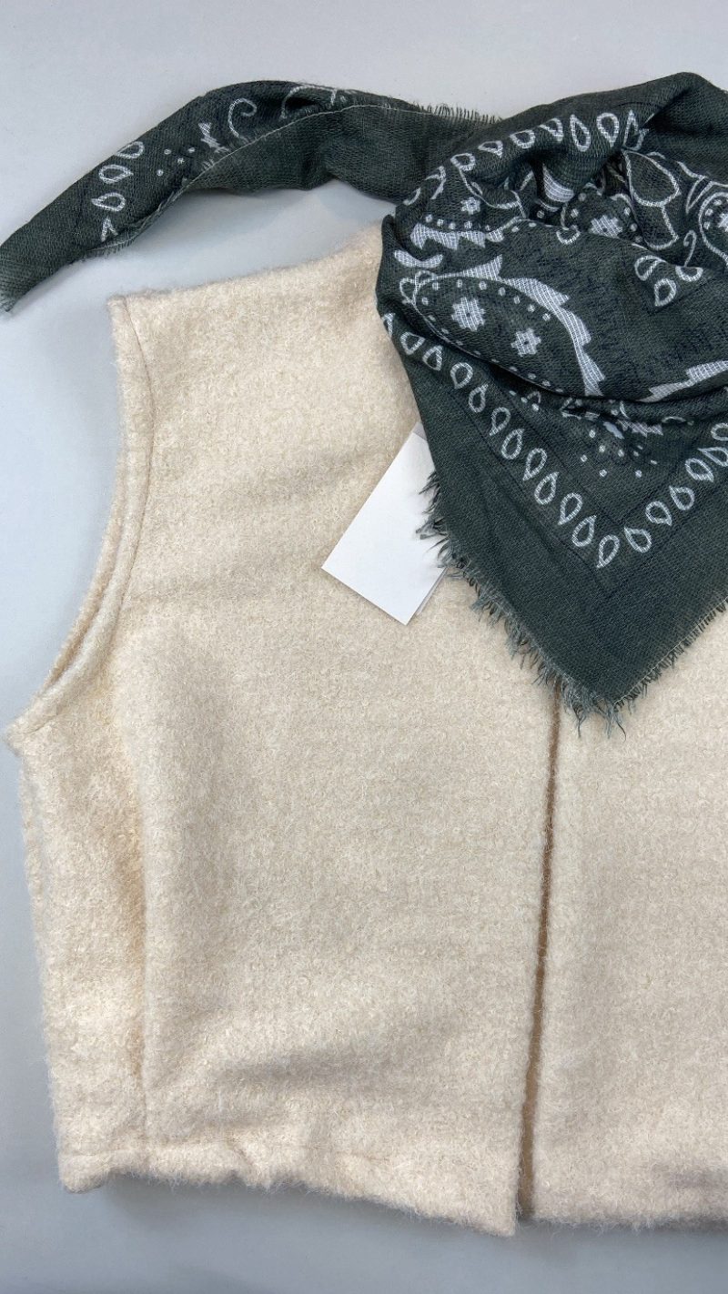 Foulard Écharpe légère Tessa kaki