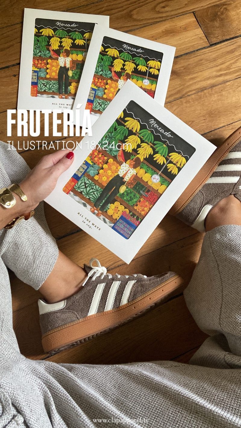 Illustration Frutería
