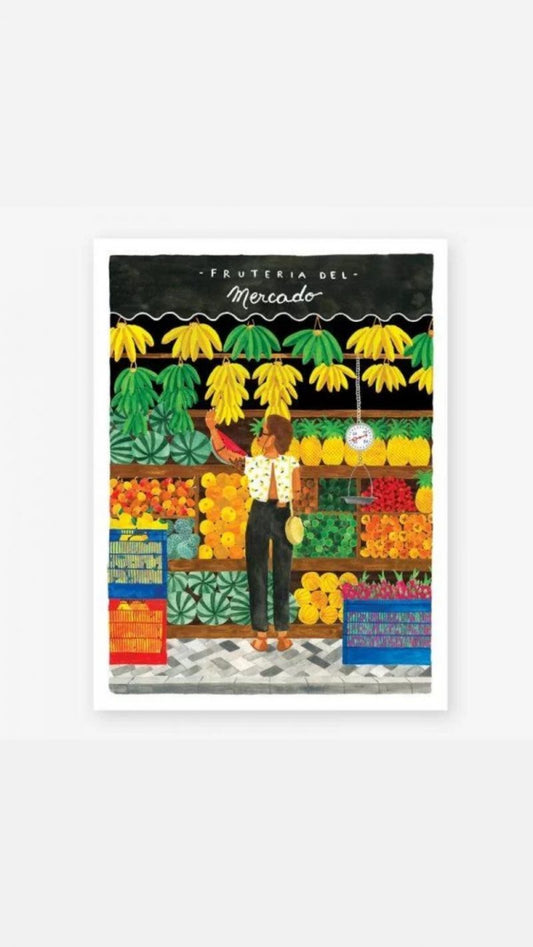 Illustration Frutería