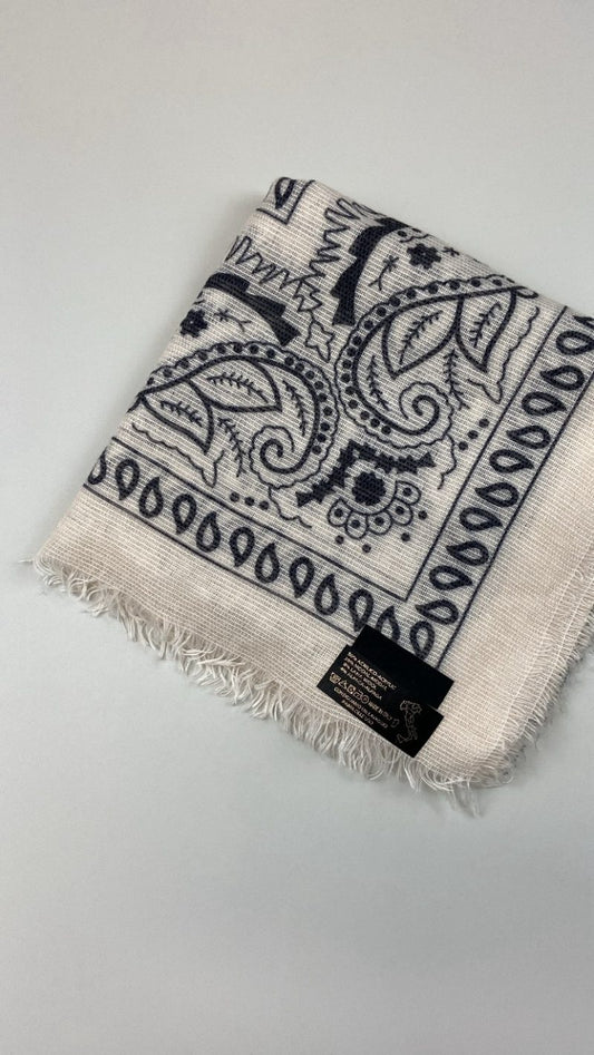 Foulard écharpe légère Tessa crème