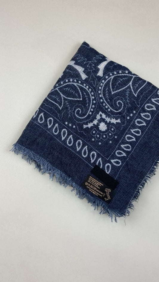 Foulard écharpe légère Tessa bleue