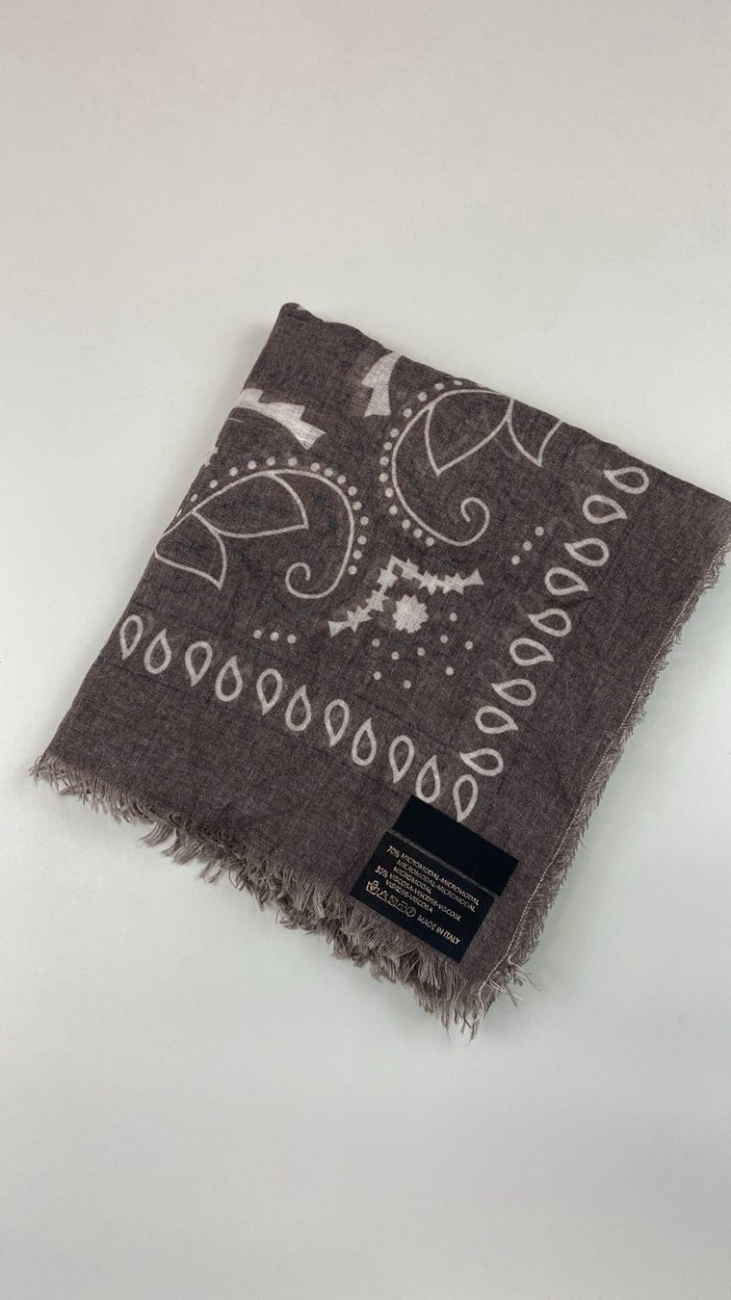 Foulard Nino marron | VERSION PRINTEMPS