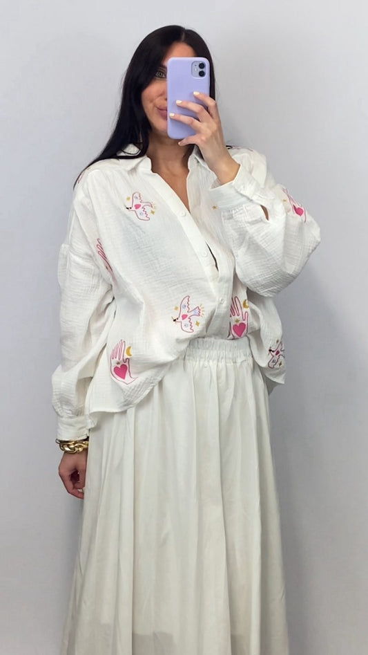 Chemise Coeur Cosmique