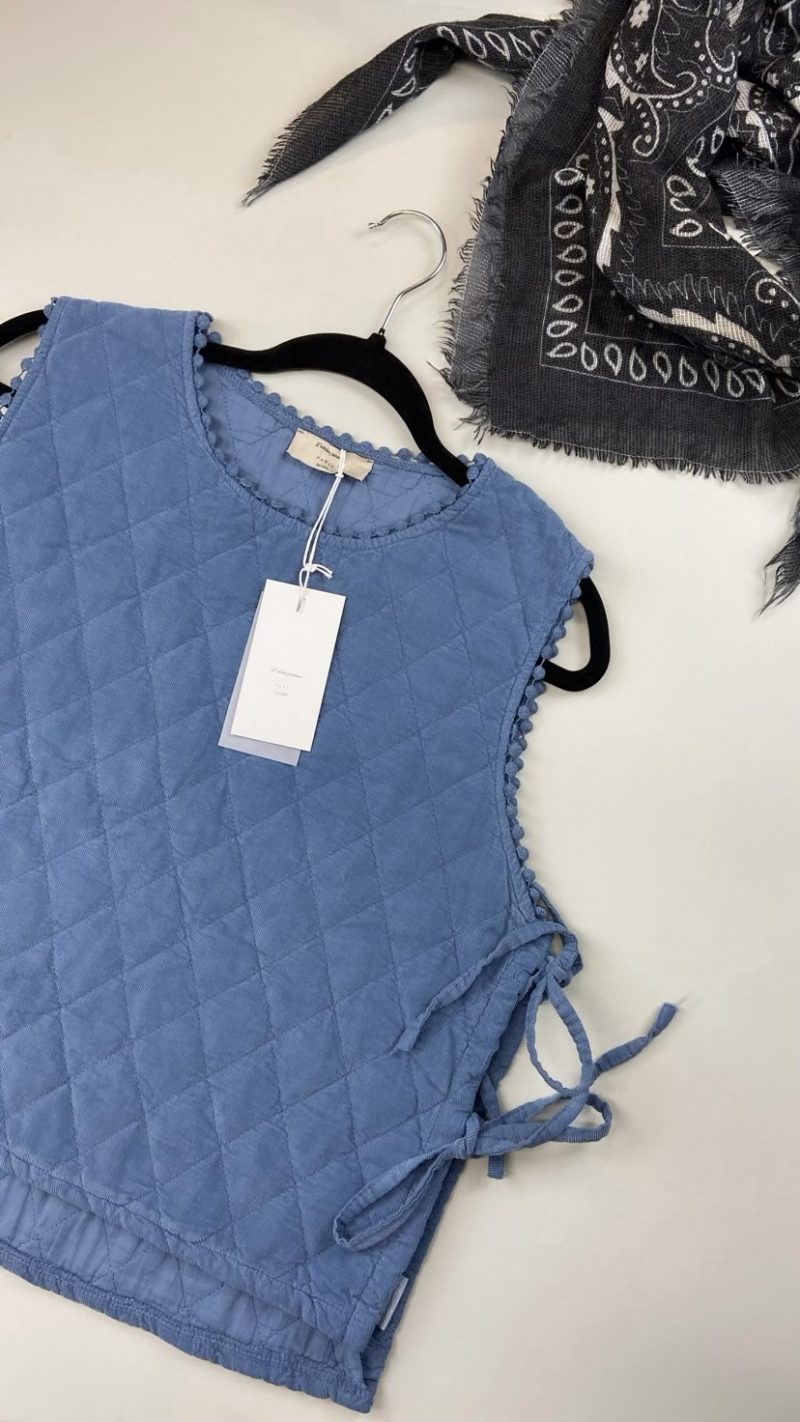 Plastron Malo bleu jean