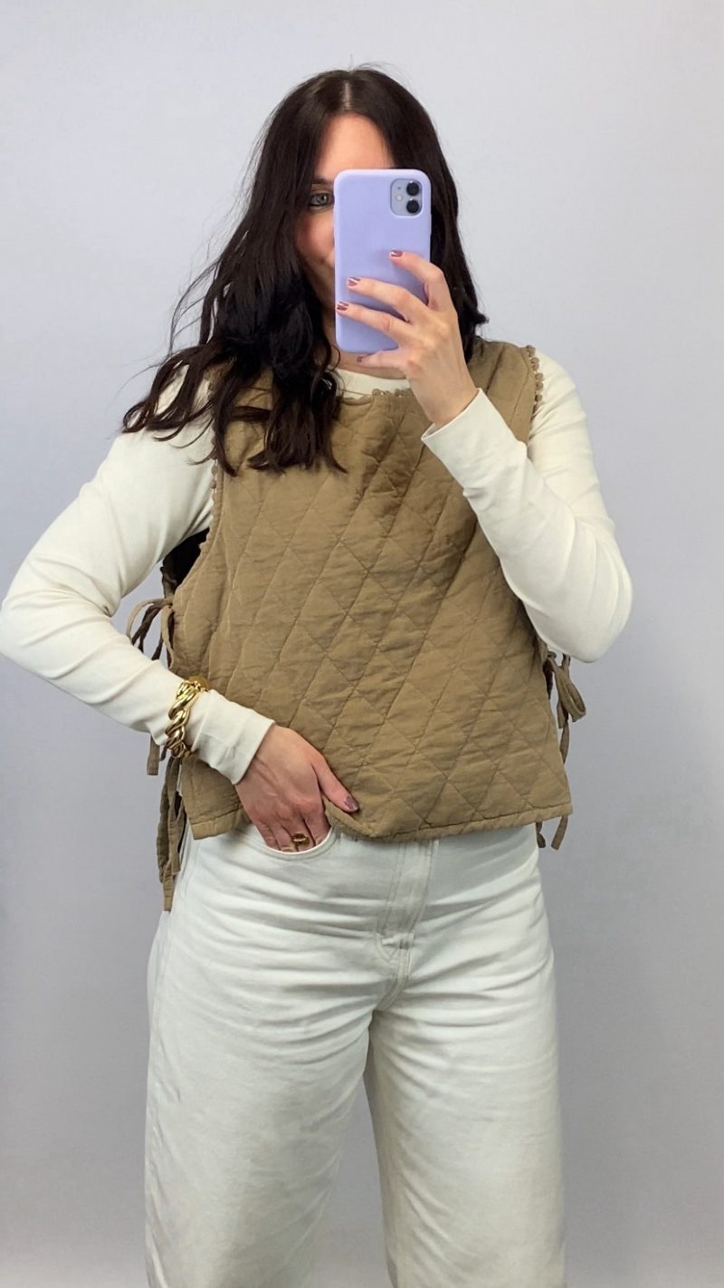 Plastron Malo camel