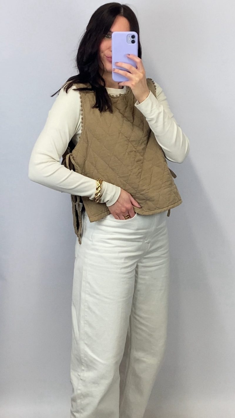 Plastron Malo camel