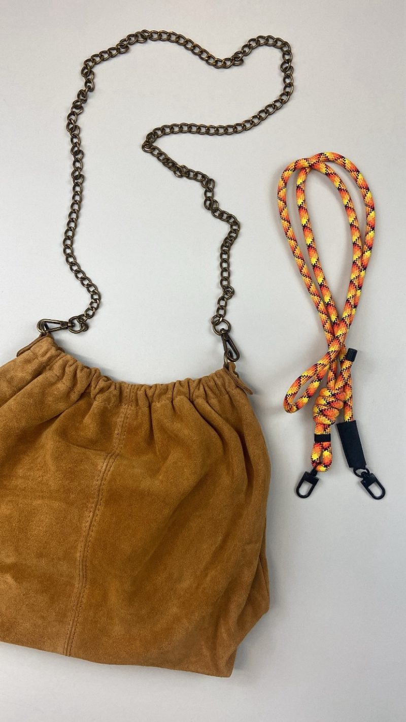 Sac Sasha suede camel