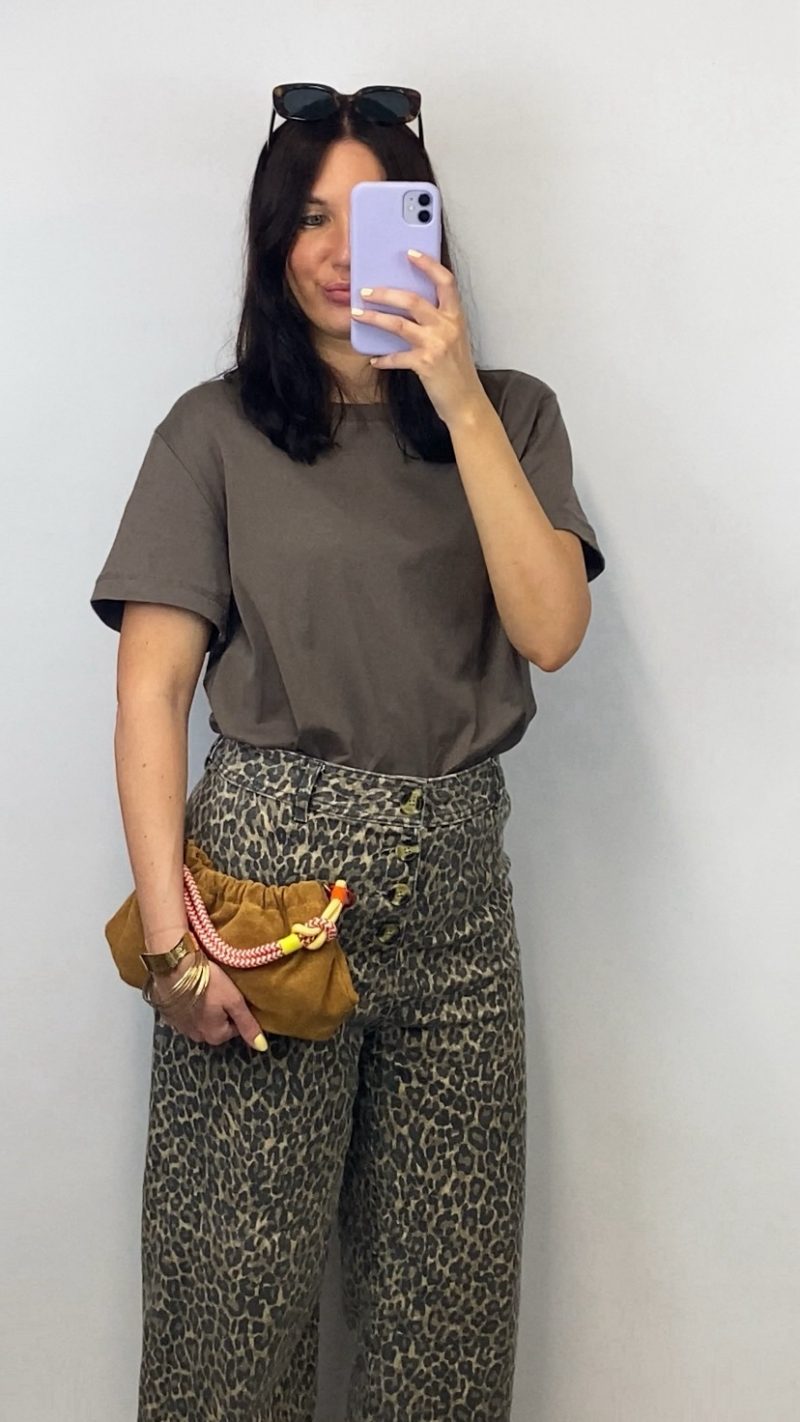 Sac Paloma suede camel – small
