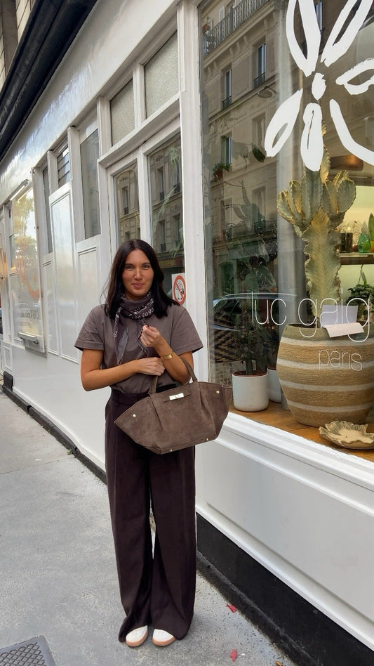 SAC DAIM AKIO TAUPE - CLAP APPAREL