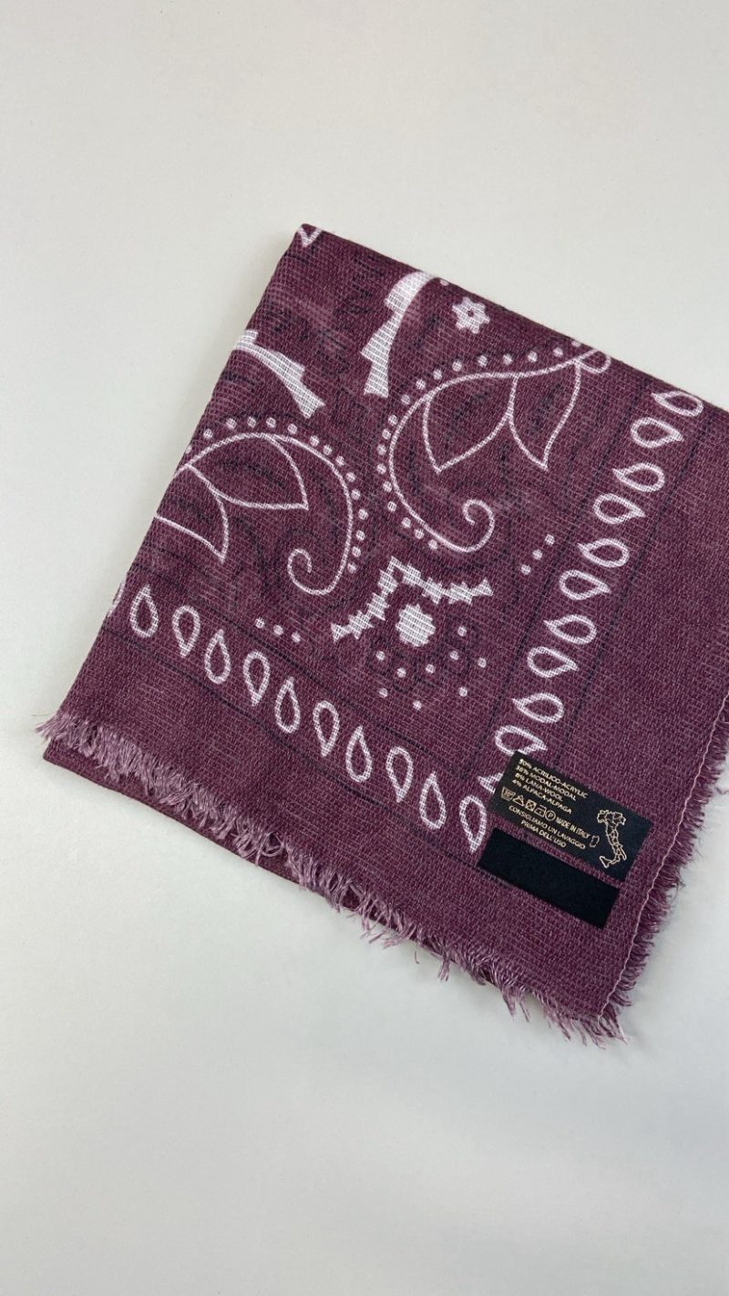 Foulard Écharpe légère Tessa bordeaux
