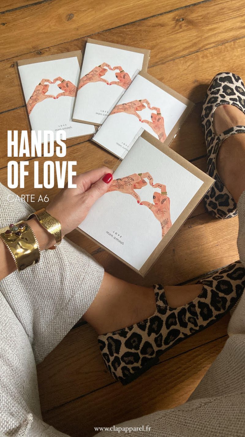Carte Hands Of Love