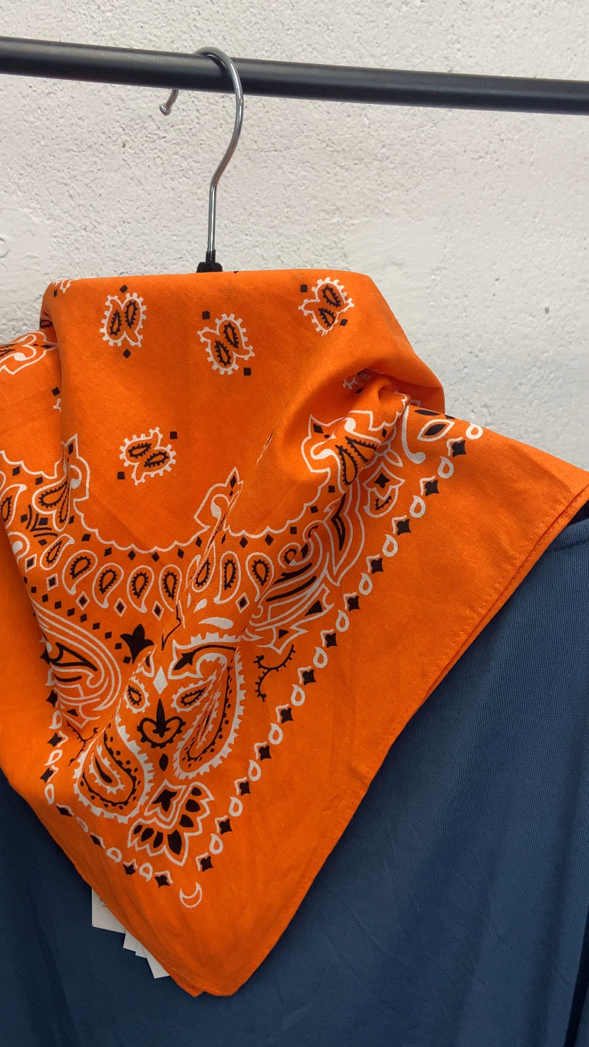 Foulard bandana orange