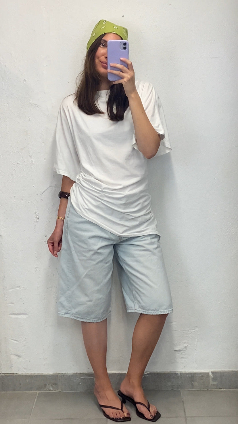 Tee asymétrique blanc | COMING SOON