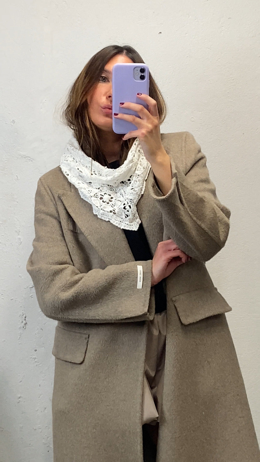 Manteau premium taupe