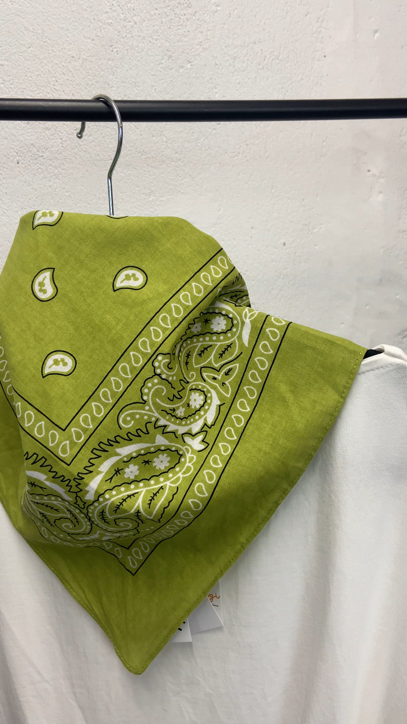 Foulard bandana vert