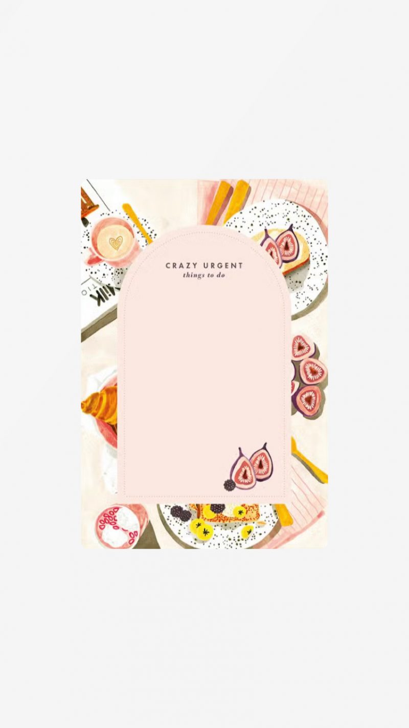 Bloc-notes Brunch