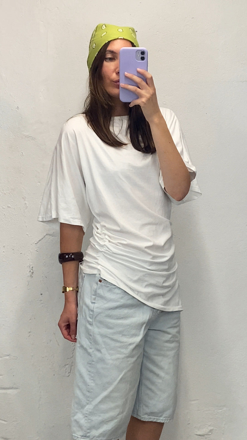 Tee asymétrique blanc | COMING SOON