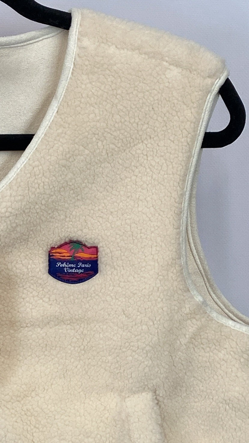 Gilet sans manches Simon écru