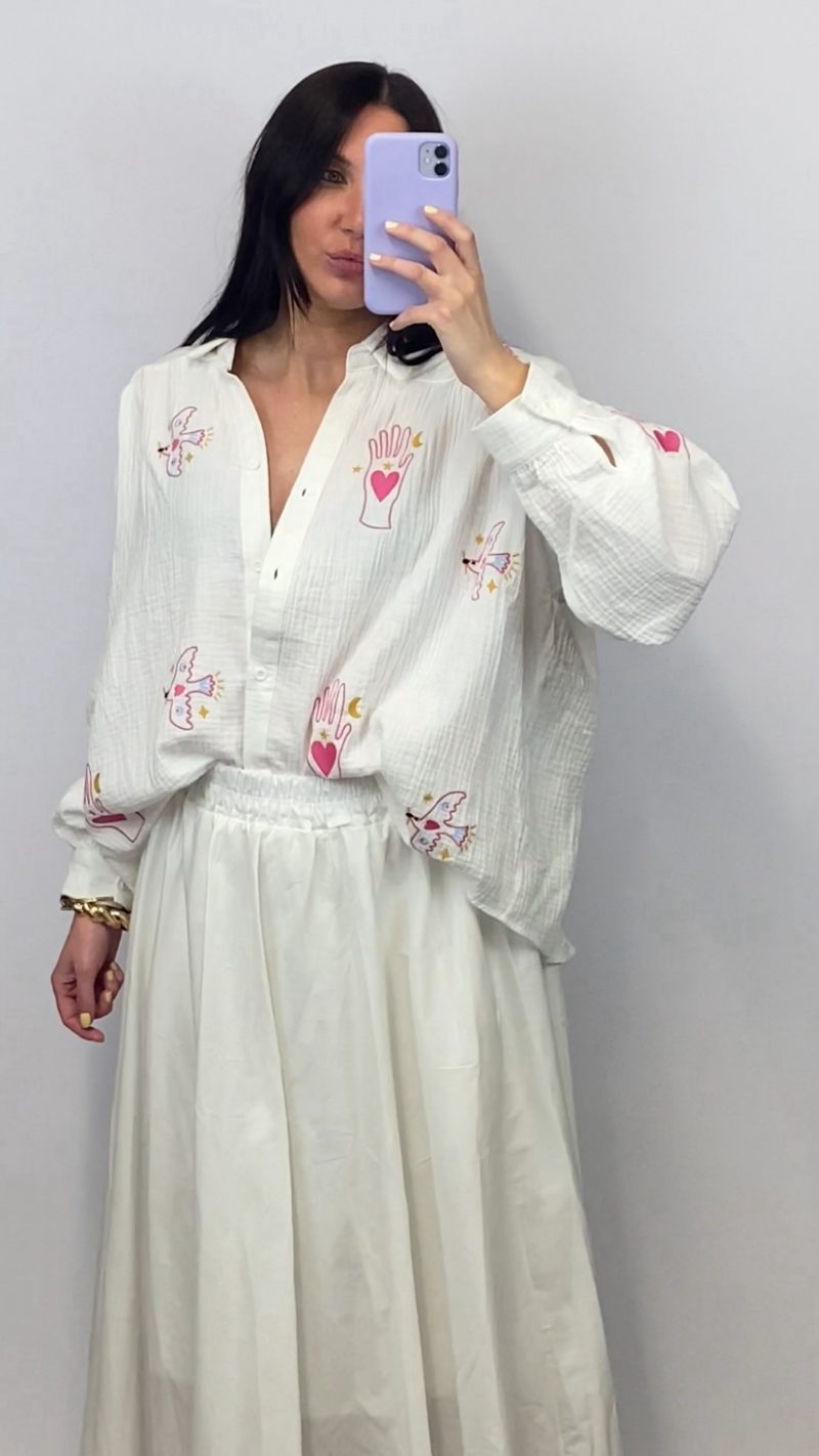 Chemise Coeur Cosmique