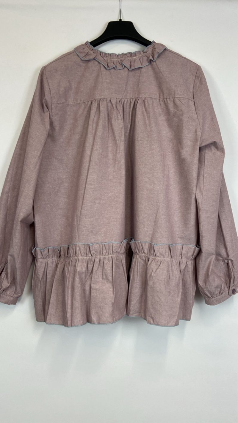 Chemise Léonie lilas pastel