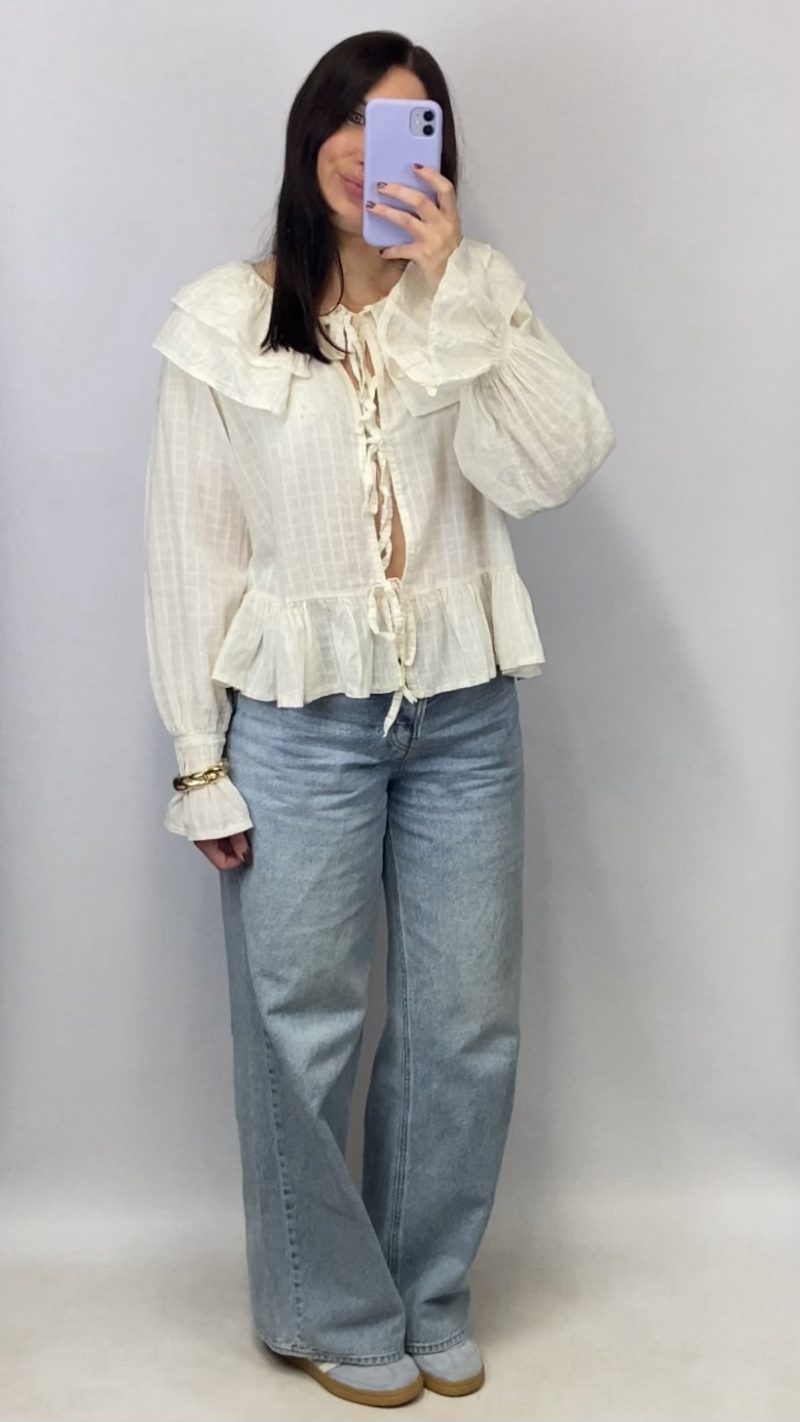 Blouse Alba à nœuds