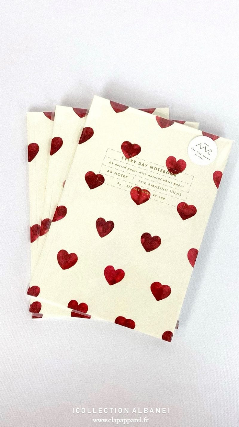 Notebook Hearts