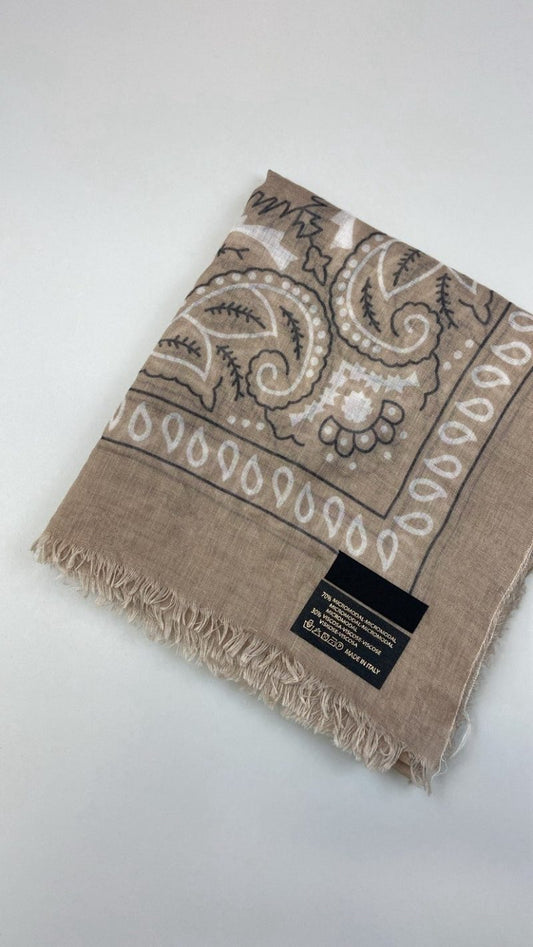 Foulard Nino camel clair | VERSION PRINTEMPS