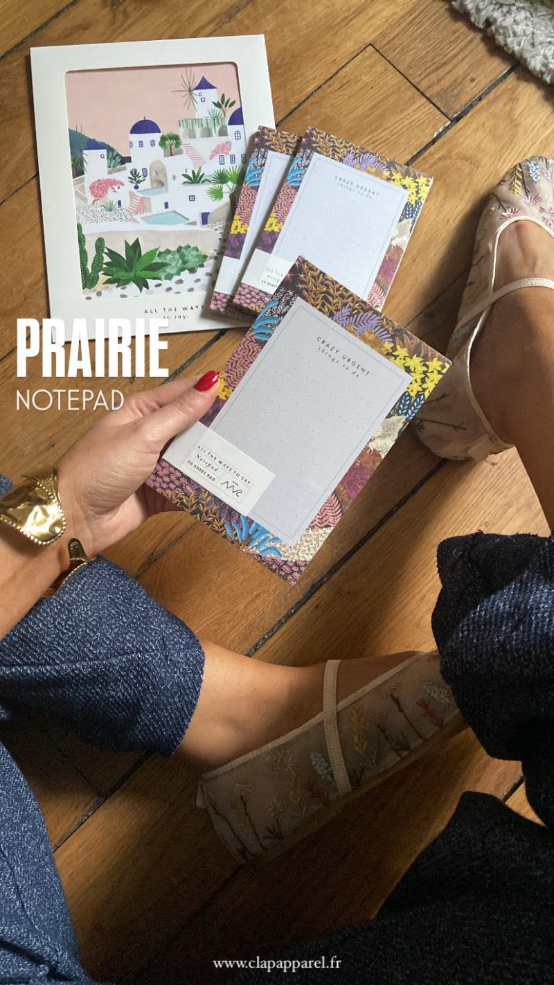 Bloc-notes Prairie